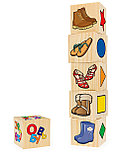 Деревянные кубики для детей "Ассоциации", фото 2
