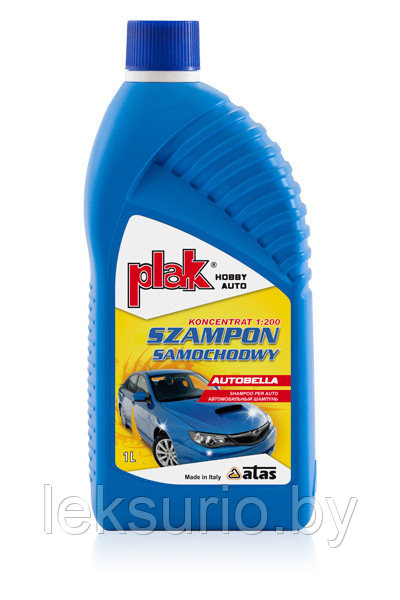 ATAS Autobella 1 литр шампунь для мойки автомобиля - фото 1 - id-p110122825
