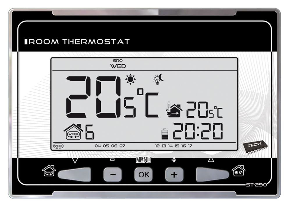 Терморегулятор TECH ST-290 V3