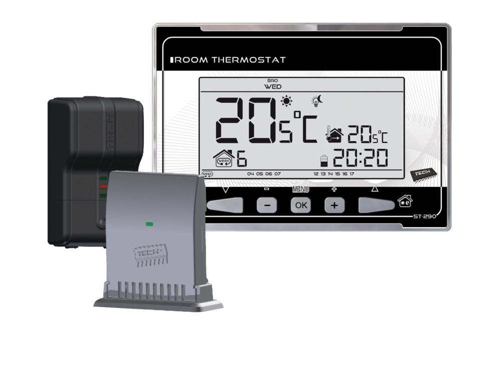 Терморегулятор TECH беспроводной ST-290 V2