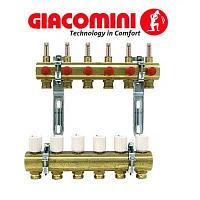 Гребенка для теплого пола Giacomini R553FY6 (6 контуров)
