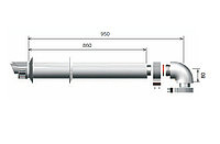 Дымоход коаксиальный Ariston (конденс.) 3318073