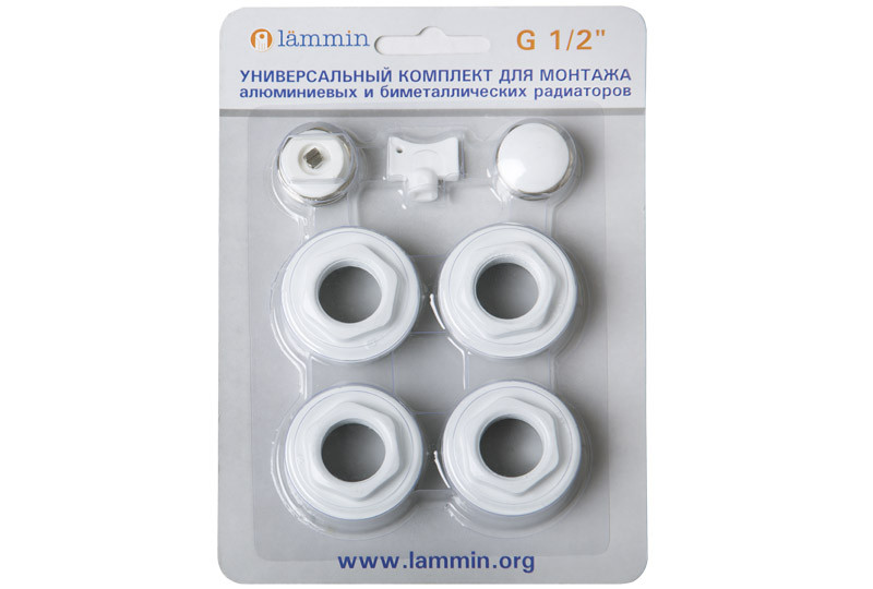 Присоединительный набор Lammin для радиатора 1"/X3/4" - фото 1 - id-p110112588
