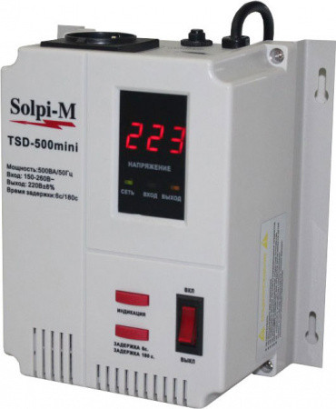 Стабилизатор напряжения SOLPI-M TSD-500mini - фото 1 - id-p110112713