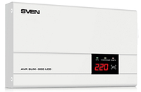 Стабилизатор напряжения Sven AVR Slim 500 LCD