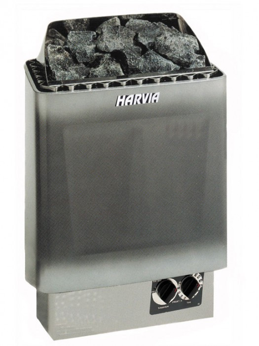 Электрическая каменка Harvia Trendi KIP90T Stainless - фото 1 - id-p110115407