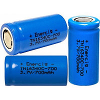 Аккумулятор ENERCIG 16340 700mAh 2 A