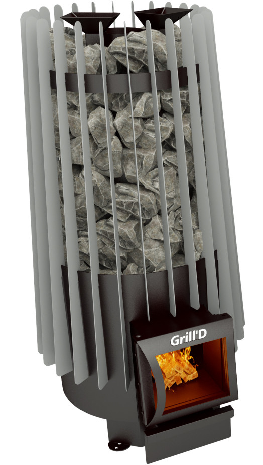 Банная печь Grill'D Cometa 180 Vega Short  grey