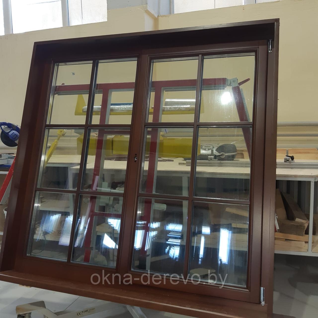 Деревянные окна с шумоизоляционными стеклопакетами - фото 3 - id-p58648630