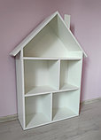 Кукольный домик/стеллаж для книг Bonny Dom white, фото 6