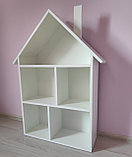 Кукольный домик/стеллаж для книг Bonny Dom white, фото 7