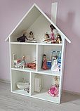 Кукольный домик/стеллаж для книг Bonny Dom white, фото 8