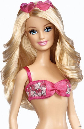 Barbie (Барби) Mattel Barbie BDF35/BCN23 Барби Набор "На пляже. С велосипедом", фото 2