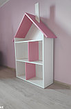 Кукольный домик/стеллаж для книг Bonny Dom pink, фото 4