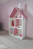 Кукольный домик/стеллаж для книг Bonny Dom pink, фото 6