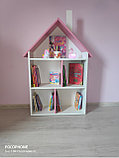 Кукольный домик/стеллаж для книг Bonny Dom pink, фото 7