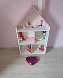 Кукольный домик/стеллаж для книг Bonny Dom pink, фото 10
