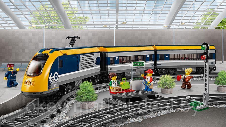 Конструктор Lego City 60197 Пассажирский поезд - фото 2 - id-p110163441
