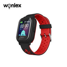 Детские GPS часы Wonlex KT04 с камерой (черно-красный), фото 2