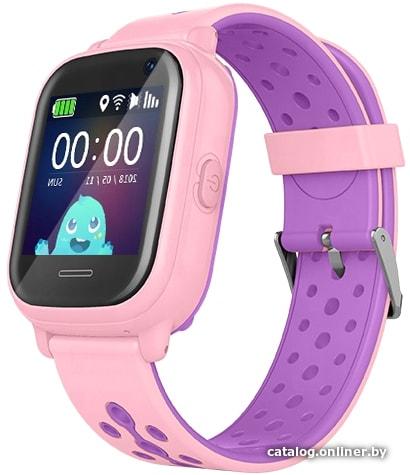 Детские GPS часы Wonlex KT04 с камерой (розовый) - фото 2 - id-p110163754