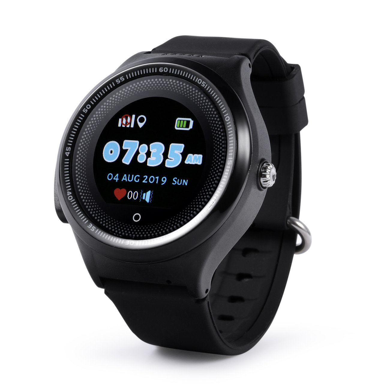 Детские GPS часы Wonlex KT06 Водонепроницаемые + Вибро (черный) - фото 2 - id-p110163919
