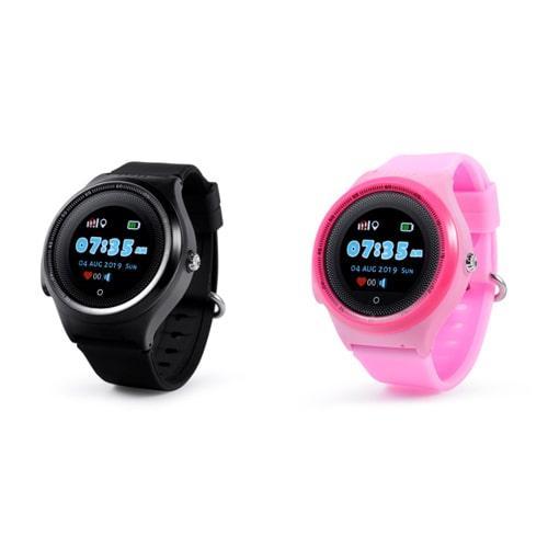 Детские GPS часы Wonlex KT06 Водонепроницаемые + Вибро (розовый) - фото 3 - id-p110163924