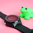 Детские GPS часы Wonlex KT06 Водонепроницаемые + Вибро (розовый), фото 3