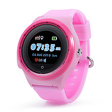 Детские GPS часы Wonlex KT06 Водонепроницаемые + Вибро (розовый), фото 2
