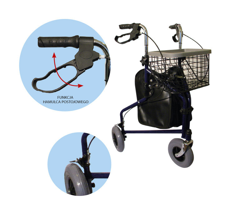 Ролятор для пожилых и инвалидов AR-004, Armedical - фото 2 - id-p72936202