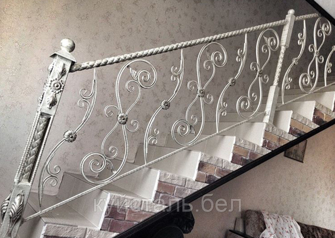 Перила кованые для лестниц