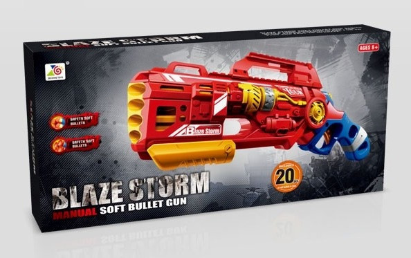 Бластер/пистолет с пульками Blaze Storm арт.7067 - фото 3 - id-p110202857