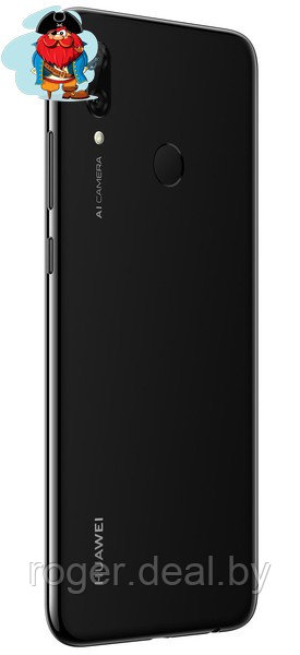Задняя крышка для Huawei P Smart 2019 (POT-LX1) цвет: черный - фото 1 - id-p110188341