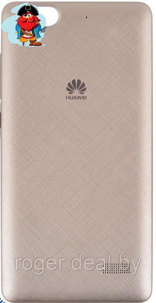 Задняя крышка для Huawei Honor 4C (G play mini, CHC-U01), цвет: золотистый - фото 1 - id-p110188376