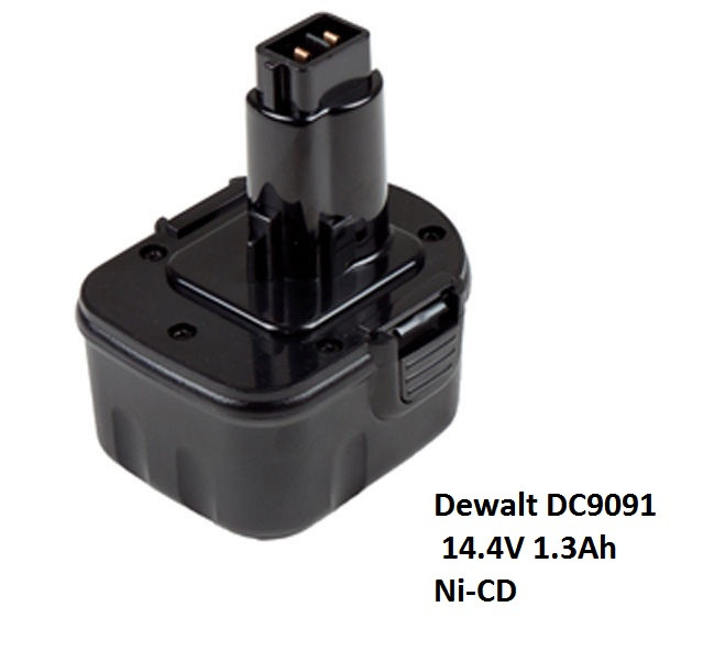 Аккумулятор Dewalt DС9091 Ni-CD 14.4V 1.3Ah РАСПРОДАЖА - фото 1 - id-p110200510