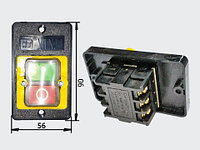 Выключатель для бетономешалки, промстанка 10А 220/380 В