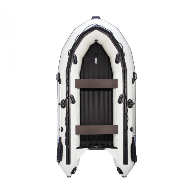Надувная лодка Apache 3700 НДНД Светло-серый