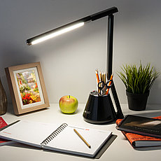 Настольный светодиодный светильник 80421/1 черный Office Eurosvet, фото 2