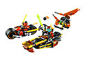 Конструктор Bela Ninja "Погоня на мотоциклах" (Аналог Lego Ninjago 70600) арт.10444 (ВТ), фото 3