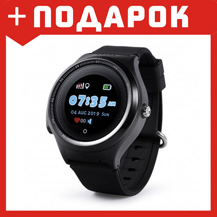 Детские GPS часы Wonlex KT06 Водонепроницаемые + Вибро (черный), фото 2