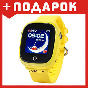 Детские часы с GPS трекером Wonlex GW400X Водонепроницаемые (желтый), фото 2