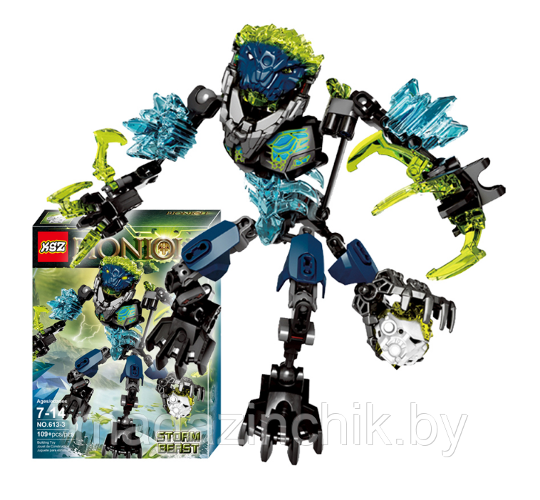 Конструктор Грозовой Монстр Bionicle, 613-3 аналог Лего (LEGO) Бионикл 71314