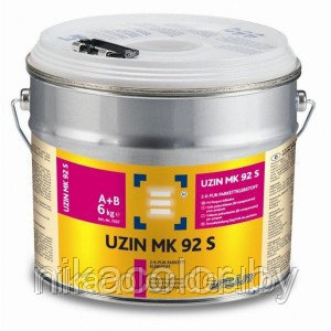 Uzin Уцин MK 92 S клей для паркета клей паркетный 6кг - фото 1 - id-p110320191