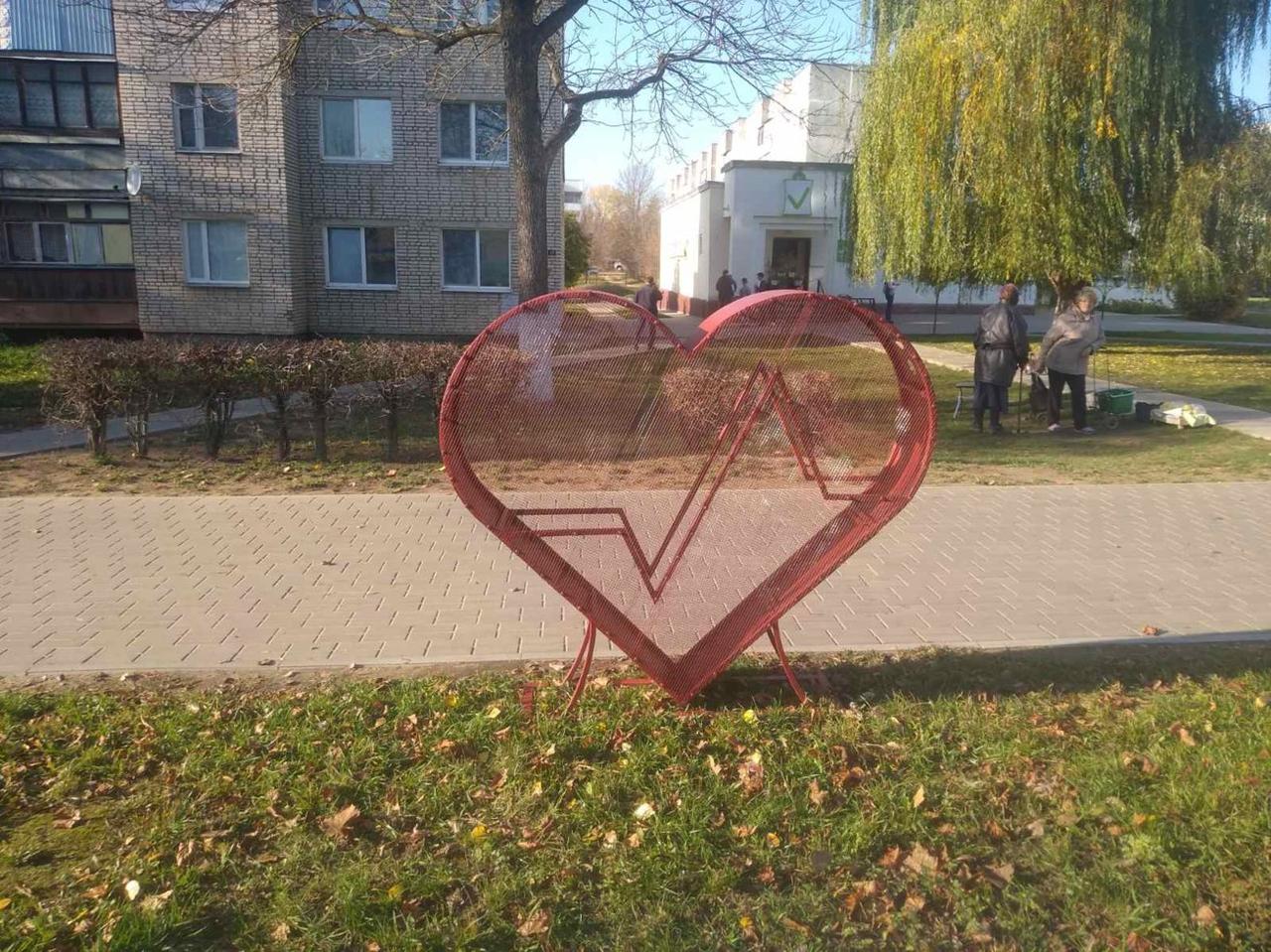 Инсталляция "Сердце кардио" - фото 1 - id-p110320293