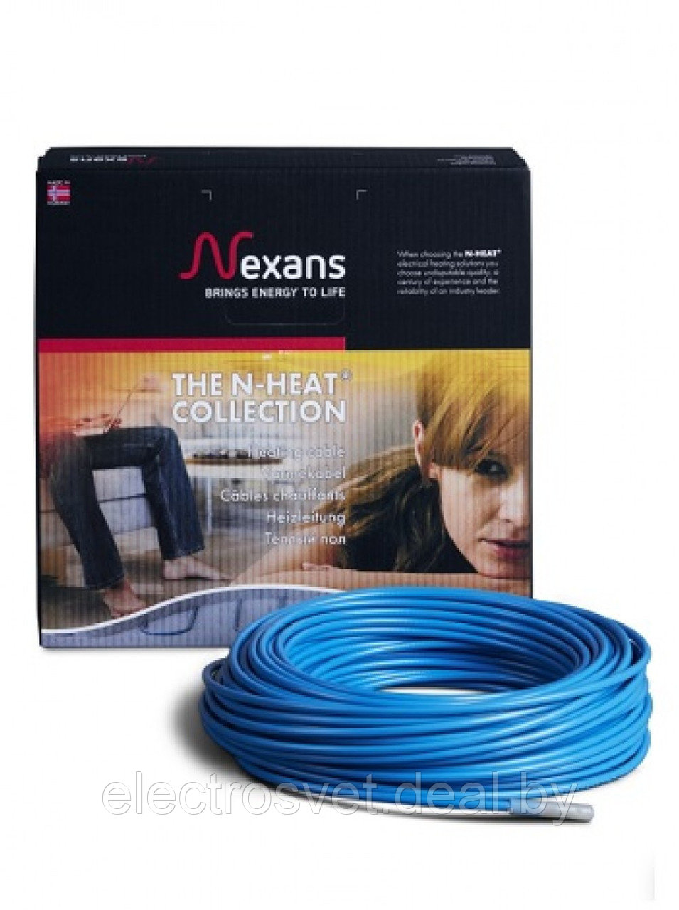Нагревательный кабель Nexans TXLP/1 50.0 м 850 Вт (4.2м² - 5.6м²) - фото 1 - id-p110328110