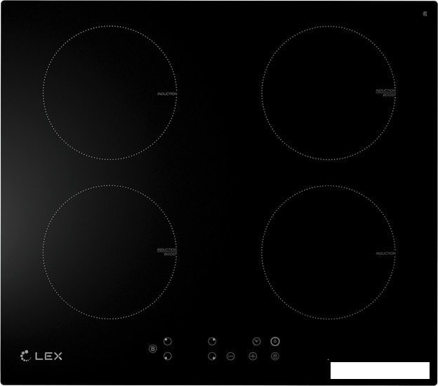 Варочная панель LEX EVI 640-1 BL - фото 1 - id-p110303990
