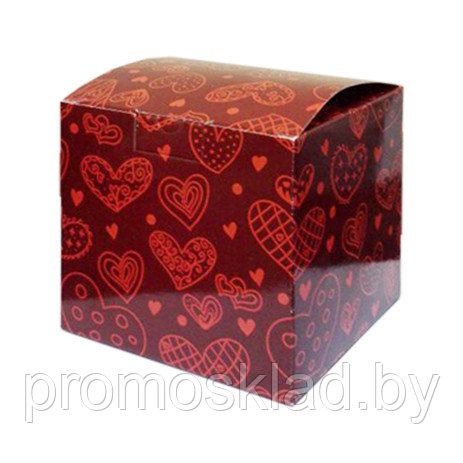 Коробка для кружки Сердечки - фото 1 - id-p110332121