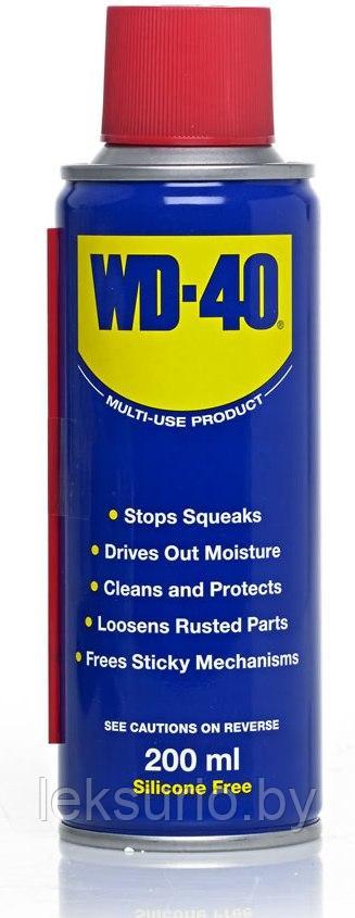 WD-40 200 мл универсальная проникающая смазка - фото 1 - id-p110333585