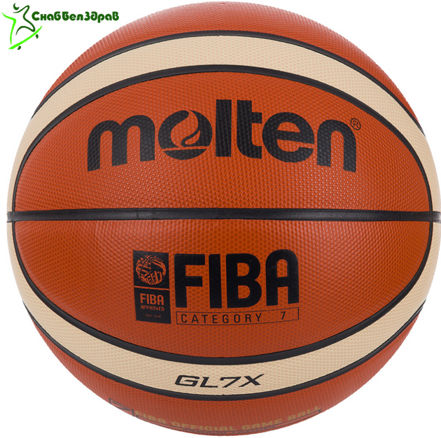 Баскетбольный мяч Molten GL7X - фото 1 - id-p110333777