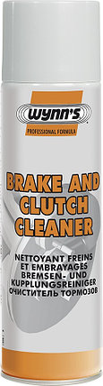 Средство для очистки деталей тормозов и сцепления WYNN`S W61479 Brake & Clutch Cleaner 500 мл, фото 2