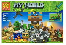 Конструктор Lele My World 33219 Замок священной войны (аналог Lego Minecraft) 400 д - фото 1 - id-p110334456